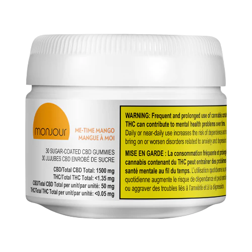 Monjour Me-Time Mango CBD Soft Chews 30pcs